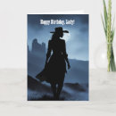 Search for country western birthday cards Cowgirl
