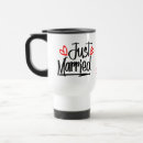 Search for just married mugs Newlywed