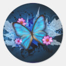 Search for blue butterfly stickers Classic