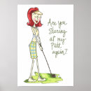 Search for funny golfer posters Humor