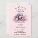 Search for poodle birthday invitations Pawty
