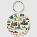Search for flat round keychains Map