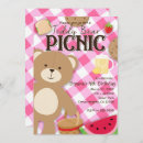Search for teddy bear picnic birthday invitations Kids