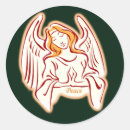 Search for golden angel stickers Xmas