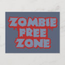 Recherche de zombie cartes postales Effrayant