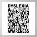 Search for dyslexia posters Awareness