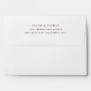 Search for red wedding envelopes Classic