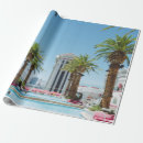 Search for palm tree wrapping paper Blue