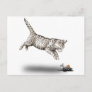 Recherche de chat caricature cartes postales Chaton