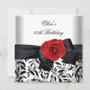 Search for silver black white 50th birthday invitations Womens birthday party