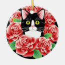 Search for kitty ornaments Red