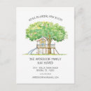 Recherche de cabane dans un arbre cartes invitations Unique