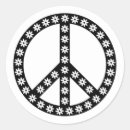 Recherche de anti hippie autocollants Symbole de paix