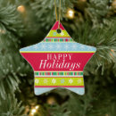 Recherche de happy holidays ornements Coloré