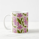 Search for purple floral mugs Greenery