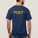 Recherche de poète tshirts Écrivain