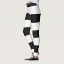 Search for black and white striped leggings Minimalist