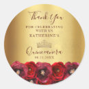 Search for gold stickers Floral