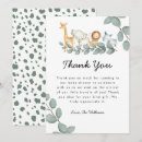 Recherche de zoo remerciements cartes Mignon