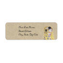 Search for kissing return address labels Couple