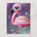 Recherche de flamant exotique cartes postales Oiseaux