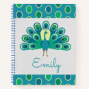 Search for peacock notebooks Girly