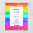 Search for rainbow wedding invitations Vibrant