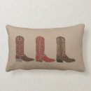 Recherche de bottes de cowboy coussins Cheval