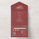 Search for red barn wedding invitations Floral