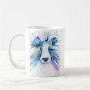 Search for blue merle mugs Watercolor