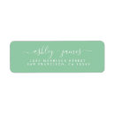 Search for rustic country return address labels Green