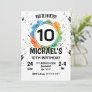 Recherche de orange bleue invitations Moderne