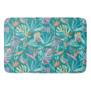 Search for tropical bath mats Flowers