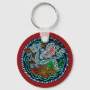 Search for dragon rounded keychains Fire