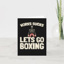 Search for boxing match cards Boxing hard work