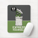 Search for fun characters mousepads Oscar the grouch