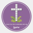 Search for purple first communion stickers Girl
