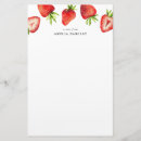 Search for strawberry stationery paper Berries