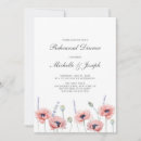 Search for poppy flower invitations Elegant