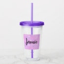 Search for purple flowers tumblers Bridesmaid