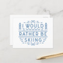 Search for skiers postcards Funny