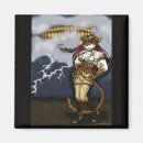 Recherche de dirigeables magnets Steampunk