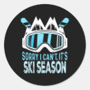 Recherche de symbole de ski autocollants Communauté