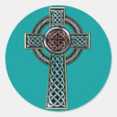 Recherche de la croix celtique autocollants Magique
