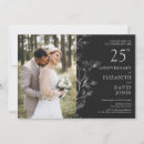 Search for silver wedding anniversary invitations Vow renewal