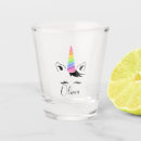 Search for unicorn shot glasses Pastel