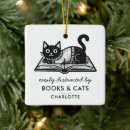 Search for book lover ornaments Bibliophile