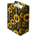 Search for yellow sunflowers gift bags Floral