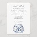 Search for beach shells 4x6 invitations Nautical
