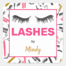 Search for eyelash labels Pink